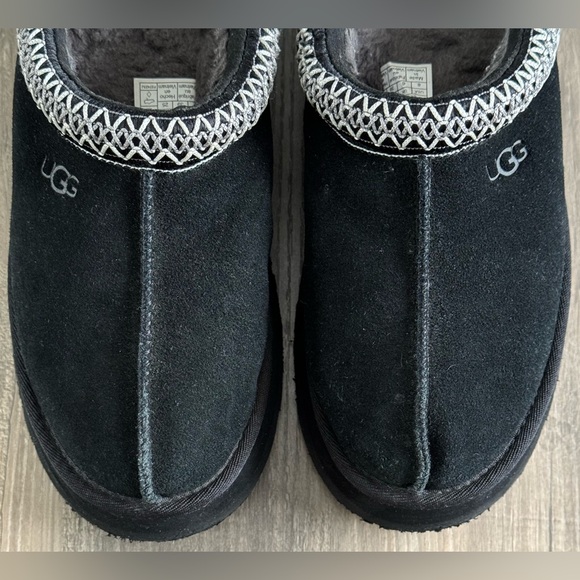 Ugg Tazz Tasman Platform Slippers Black Size 8 EUC! - Picture 6 of 16